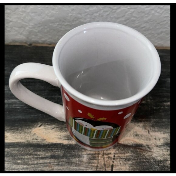 Holiday Themed Royal Norfolk Ceramic Coffee Mug 12 Oz Set OF 4 - Picture 9 of 14